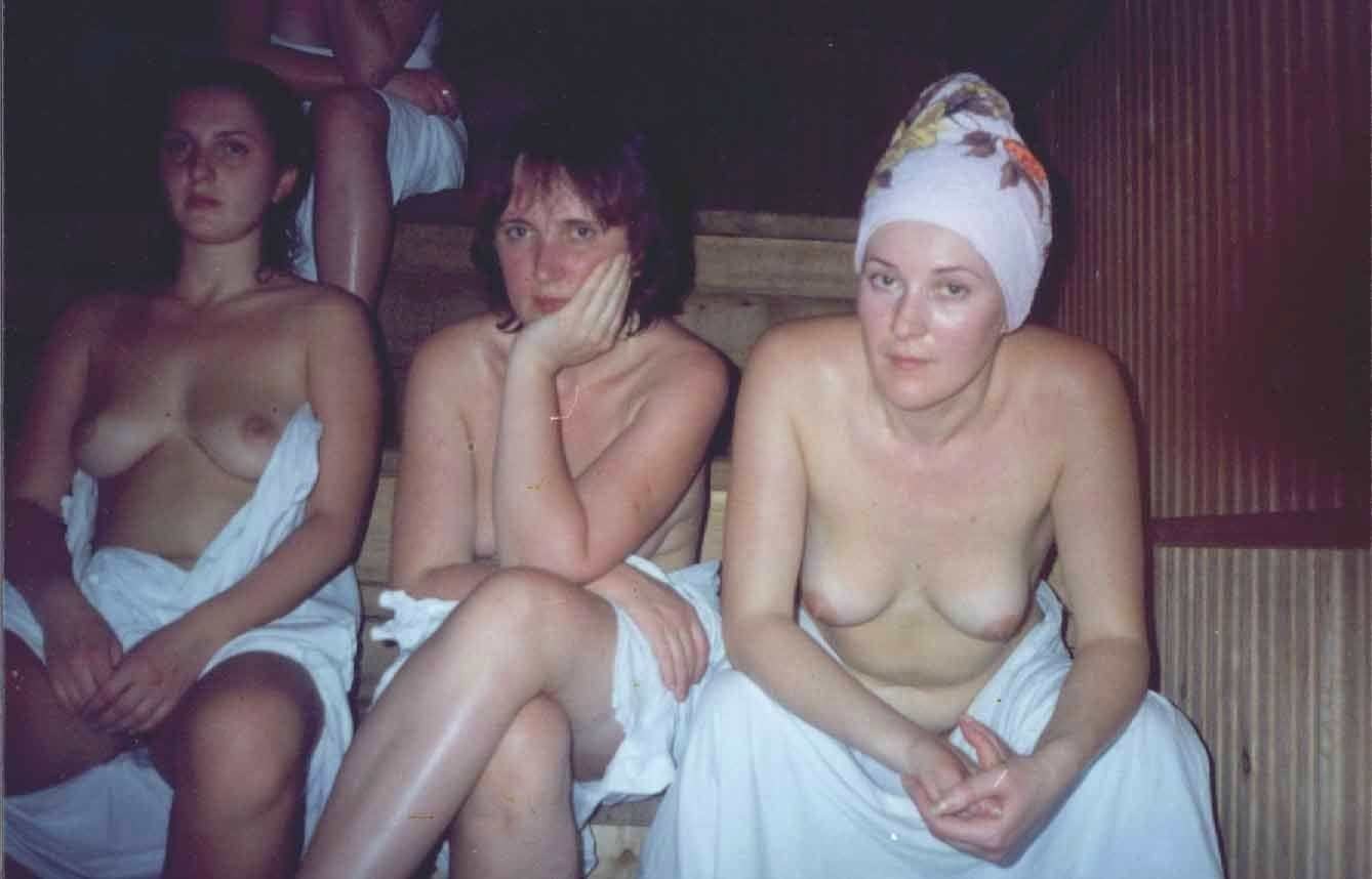 Женские засветы в бане фото