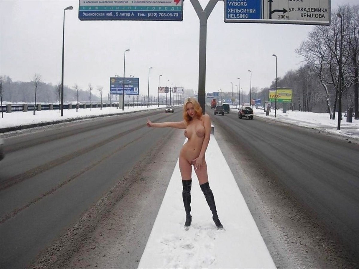 Эротика Русские Девушки На Улице