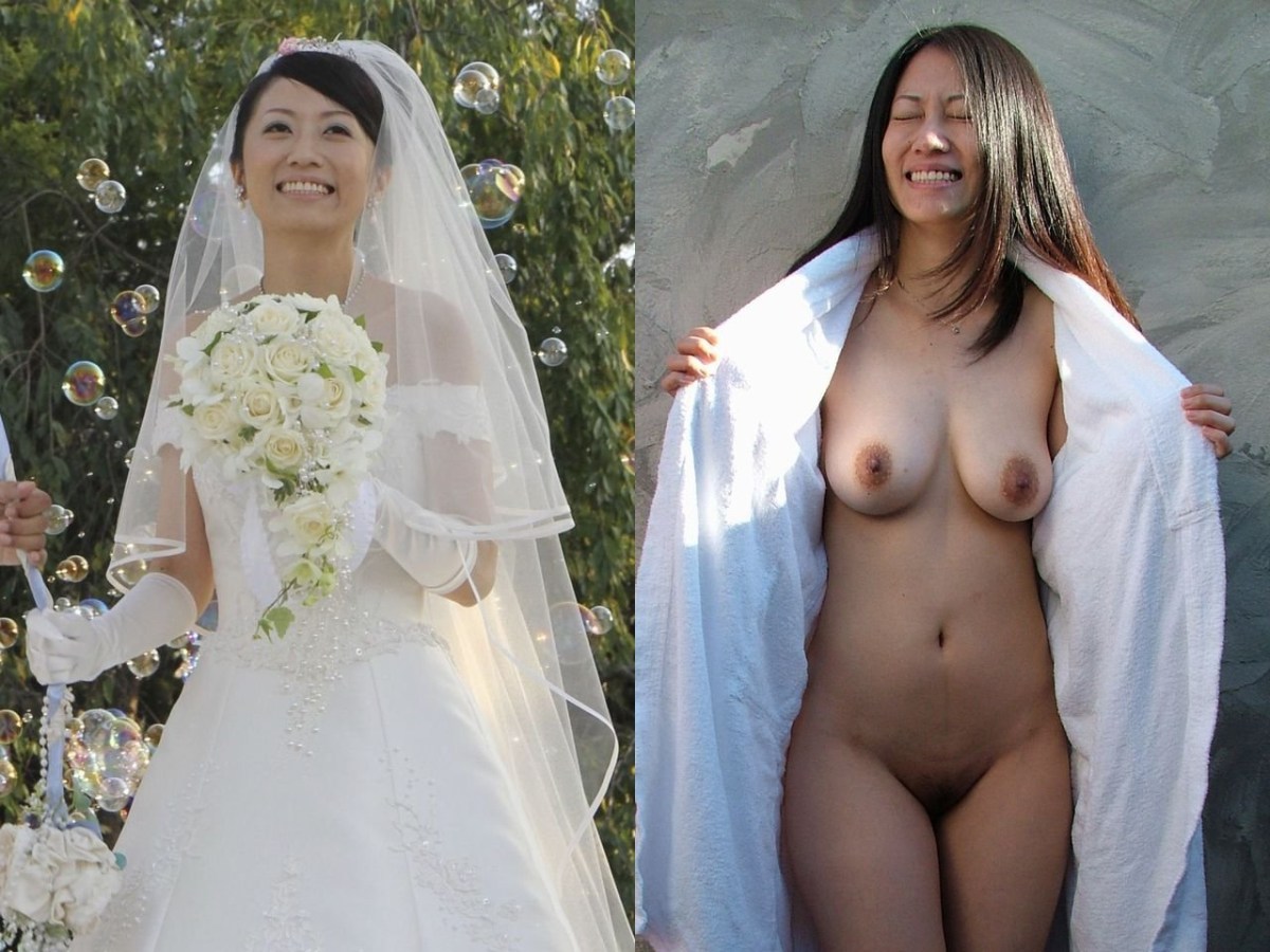Красивая голая невеста